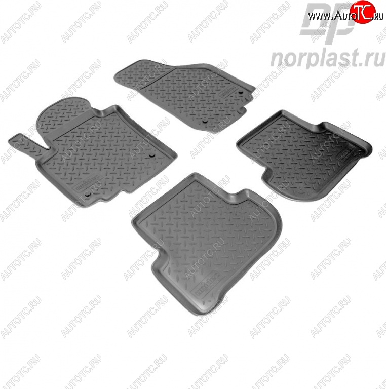2 189 р. Комплект ковриков в салон Norplast Skoda Yeti (2009-2013)  с доставкой в г. Чебоксары