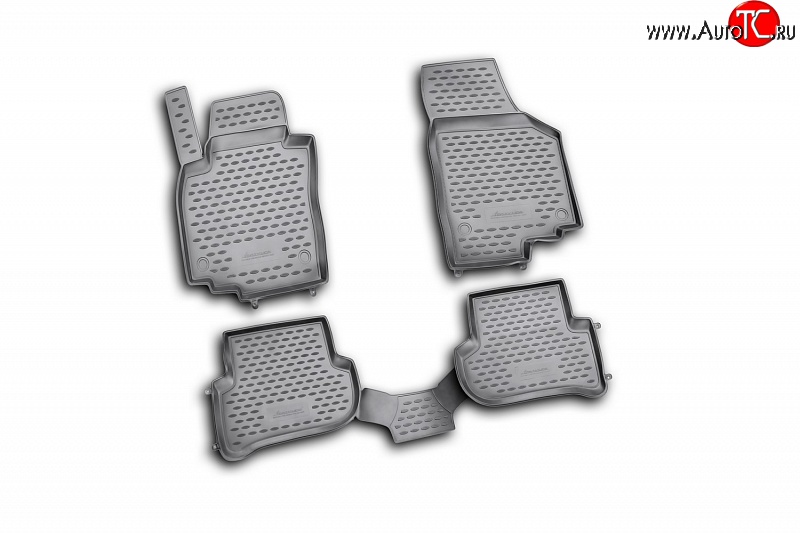 2 149 р. Коврики в салон Element 4 шт. (полиуретан) Skoda Yeti (2009-2013)  с доставкой в г. Чебоксары