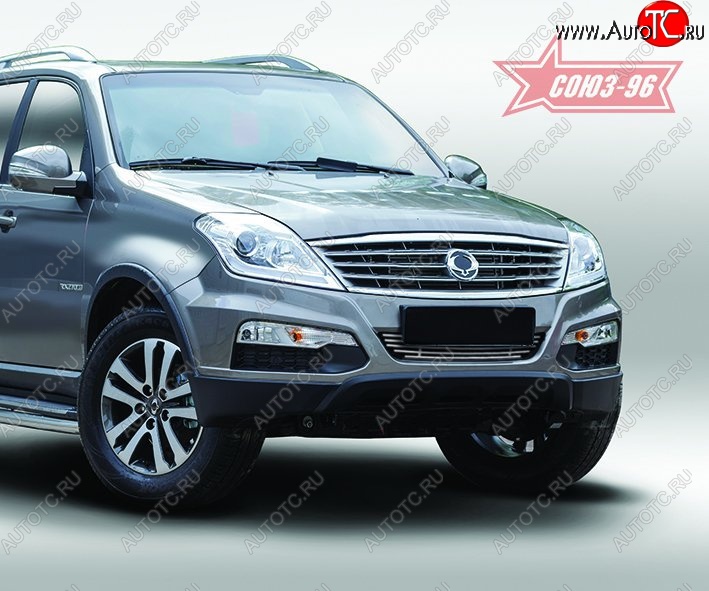4 454 р. Декоративный элемент воздухозаборника Souz-96 (d10)  SSANGYONG Rexton  Y290 (2012-2017)  с доставкой в г. Чебоксары