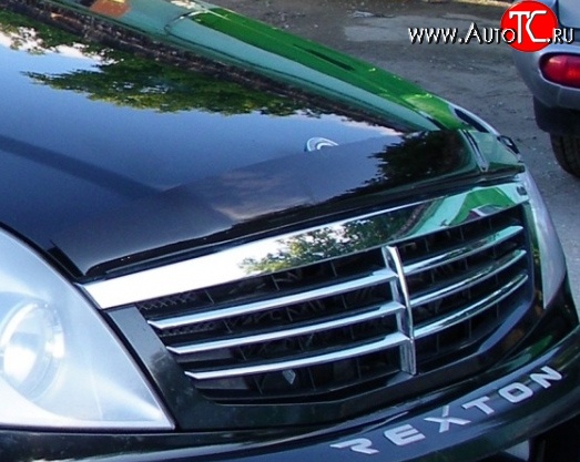 1 979 р. Дефлектор капота NovLine SSANGYONG Rexton Y250 (2006-2012)  с доставкой в г. Чебоксары