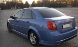7 899 р. Пороги накладки Street Edition Daewoo Gentra KLAS седан (2012-2016) (Неокрашенные)  с доставкой в г. Чебоксары. Увеличить фотографию 4