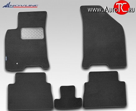 2 429 р. Комплект ковриков в салон Element 5 шт. (текстиль) Subaru Forester SJ дорестайлинг (2012-2016)  с доставкой в г. Чебоксары