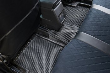 5 699 р. Коврики в салон EVA 3D РОМБ (полимер) Subaru Forester SJ дорестайлинг (2012-2016)  с доставкой в г. Чебоксары. Увеличить фотографию 2