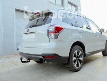22 699 р. Фаркоп Aragon.(шар V) Subaru Forester SJ дорестайлинг (2012-2016)  с доставкой в г. Чебоксары. Увеличить фотографию 2