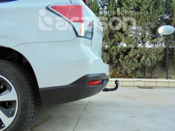 22 699 р. Фаркоп Aragon.(шар V) Subaru Forester SJ дорестайлинг (2012-2016)  с доставкой в г. Чебоксары. Увеличить фотографию 5