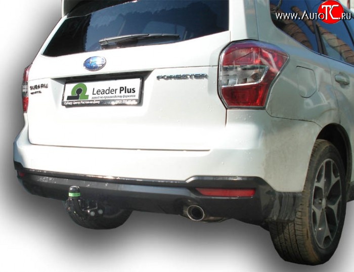 8 399 р. Фаркоп Лидер Плюс Subaru Forester SJ дорестайлинг (2012-2016) (Без электропакета)  с доставкой в г. Чебоксары