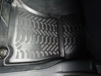 2 199 р. Коврики салона Aileron (3D с подпятником) Subaru Forester SK/S14 дорестайлинг (2018-2021)  с доставкой в г. Чебоксары. Увеличить фотографию 2