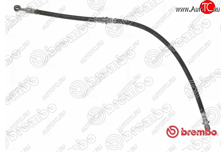 2 599 р. Правый передний тормозной шланг BREMBO Subaru Forester SF дорестайлинг (1997-2000)  с доставкой в г. Чебоксары