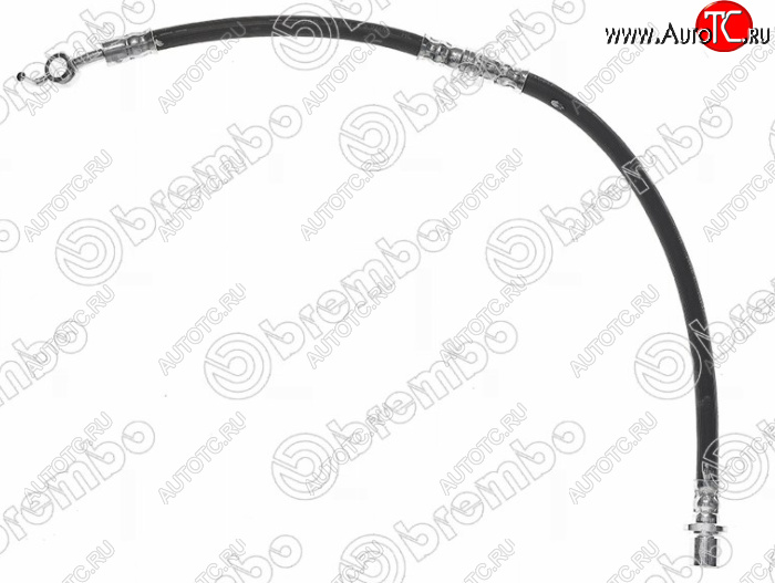 1 579 р. Левый передний тормозной шланг BREMBO Subaru Forester SF дорестайлинг (1997-2000)  с доставкой в г. Чебоксары