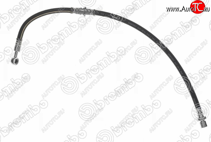 2 599 р. Левый передний тормозной шланг BREMBO Subaru Forester SF дорестайлинг (1997-2000)  с доставкой в г. Чебоксары