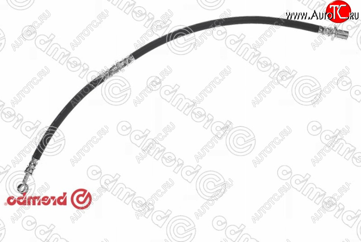 2 599 р. Правый задний тормозной шланг BREMBO Subaru Forester SF дорестайлинг (1997-2000)  с доставкой в г. Чебоксары