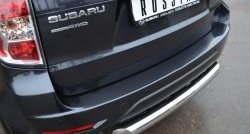 15 999 р. Одинарная защита заднего бампера из трубы диаметром 76 мм SLITKOFF  Subaru Forester  SH (2008-2013)  с доставкой в г. Чебоксары. Увеличить фотографию 3
