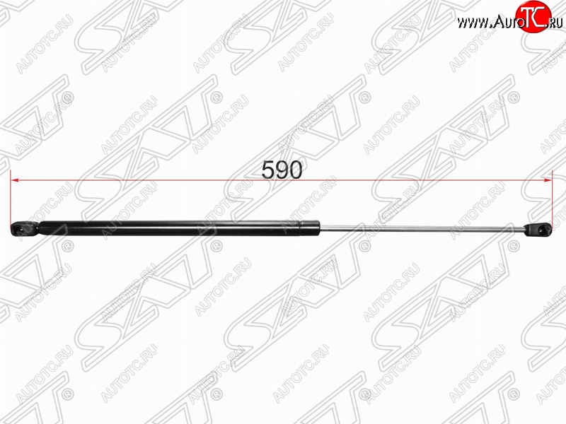 669 р. Газовый упор крышки багажника SAT  Subaru Impreza  GG (2000-2007) хэтчбэк дорестайлинг, хэтчбэк 1-ый рестайлинг, хэтчбэк 2-ой рестайлинг  с доставкой в г. Чебоксары