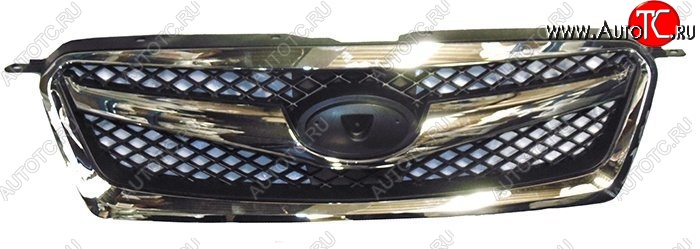 2 169 р. Решётка радиатора SAT Subaru Legacy BM/B14 дорестайлинг седан (2009-2013) (Неокрашенная)  с доставкой в г. Чебоксары