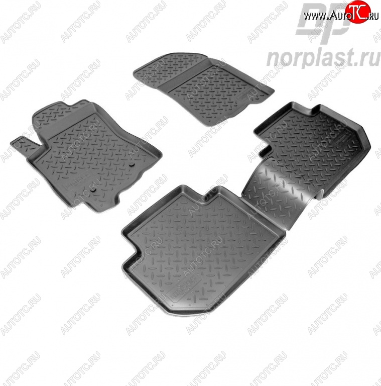 2 899 р. Комплект ковриков в салон Norplast Subaru Tribeca (2008-2014)  с доставкой в г. Чебоксары