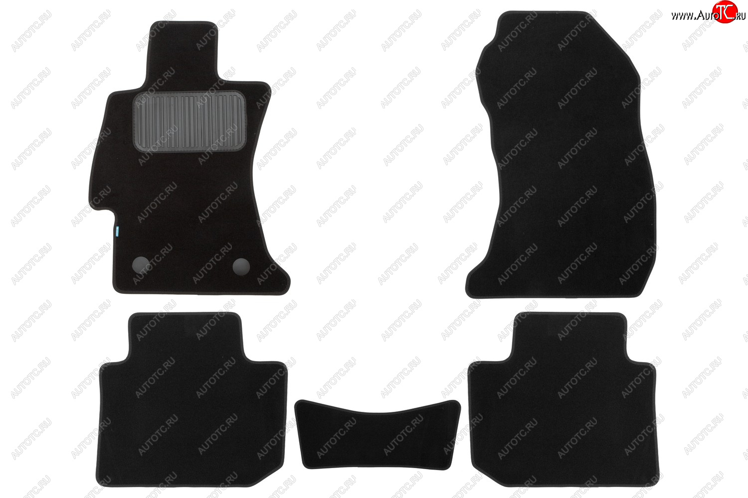 2 699 р. Текстильные коврики салона Klever Premium Subaru XV GP/G33 дорестайлинг (2012-2016) (черные)  с доставкой в г. Чебоксары