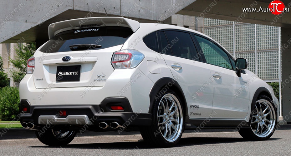 14 199 р. Спойлер KENSTYLE Subaru XV GP/G33 рестайлинг (2016-2017) (Неокрашенный)  с доставкой в г. Чебоксары