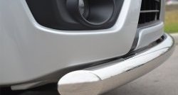 15 749 р. Одинарная защита переднего бампера диаметром 76 мм (3 дв.) SLITKOFF  Suzuki Grand Vitara  JT (2012-2016) 3 двери 2-ой рестайлинг  с доставкой в г. Чебоксары. Увеличить фотографию 3
