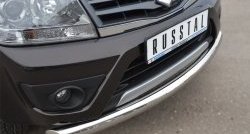 15 999 р. Одинарная защита переднего бампера диаметром 76 мм (5 дв.) SLITKOFF  Suzuki Grand Vitara ( JT 5 дверей,  JT) (2012-2016) 2-ой рестайлинг, 3 двери 2-ой рестайлинг  с доставкой в г. Чебоксары. Увеличить фотографию 2