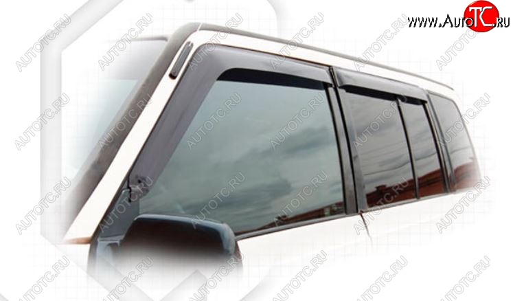 2 199 р. Дефлектора окон CA-Plastic (1,6 л) Suzuki Escudo 1 рестайлинг (1994-1997) (Classic полупрозрачный)  с доставкой в г. Чебоксары