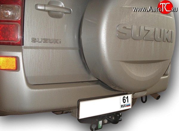 8 849 р. Фаркоп Лидер Плюс (до 2000 кг) Suzuki Grand Vitara JT 5 дверей дорестайлинг (2005-2008) (Без электропакета)  с доставкой в г. Чебоксары