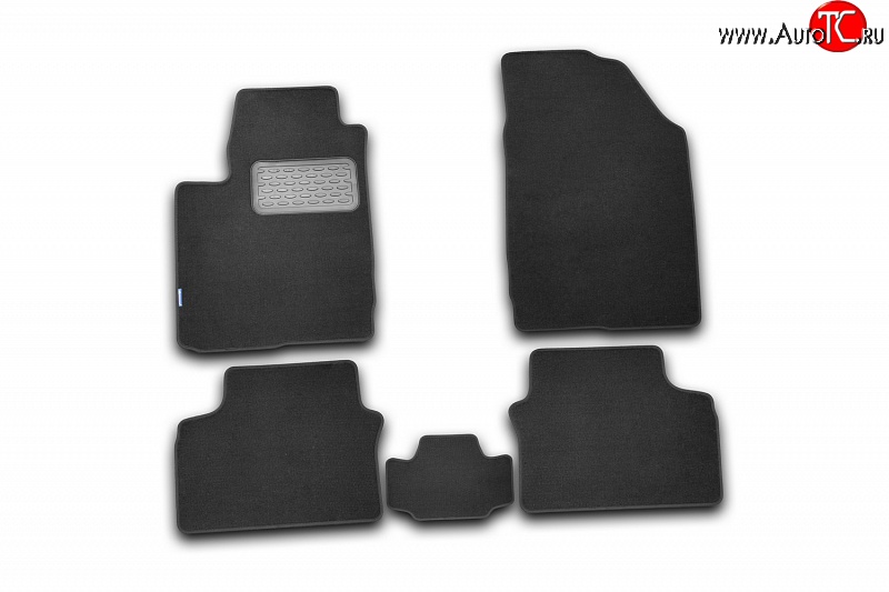1 547 р. Коврик в салони Element 5 шт. (текстиль) (4WD 5D) Suzuki Ignis (2003-2008)  с доставкой в г. Чебоксары