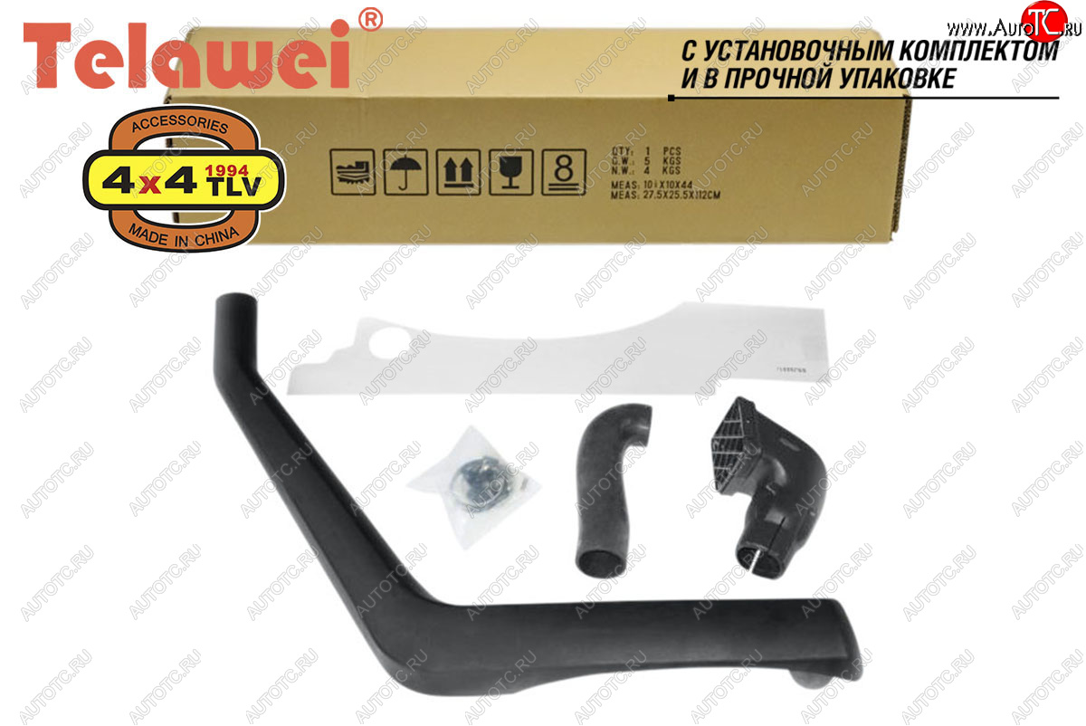 5 899 р. Шноркель Telawei (1.3L) Suzuki Jimny JB23/JB43 1-ый рестайлинг (2002-2012)  с доставкой в г. Чебоксары