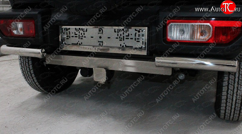 17 299 р. Фаркоп (тягово-сцепное устройство) TCC (надпись Jimny) Suzuki Jimny JB64 (2018-2025) (Оцинкованный, шар E - оцинкованный)  с доставкой в г. Чебоксары