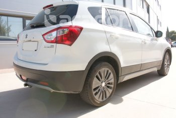 22 699 р. Фаркоп Aragon. (шар S) Suzuki SX4 JYB, JYA хэтчбэк дорестайлинг (2013-2016)  с доставкой в г. Чебоксары. Увеличить фотографию 2