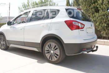 22 699 р. Фаркоп Aragon. (шар S) Suzuki SX4 JYB, JYA хэтчбэк дорестайлинг (2013-2016)  с доставкой в г. Чебоксары. Увеличить фотографию 9