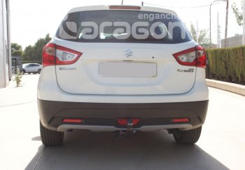 22 699 р. Фаркоп Aragon. (шар S) Suzuki SX4 JYB, JYA хэтчбэк дорестайлинг (2013-2016)  с доставкой в г. Чебоксары. Увеличить фотографию 10