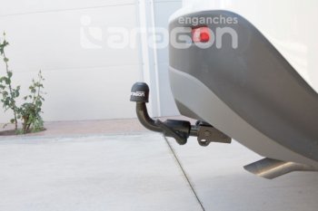22 699 р. Фаркоп Aragon. (шар S) Suzuki SX4 JYB, JYA хэтчбэк дорестайлинг (2013-2016)  с доставкой в г. Чебоксары. Увеличить фотографию 3