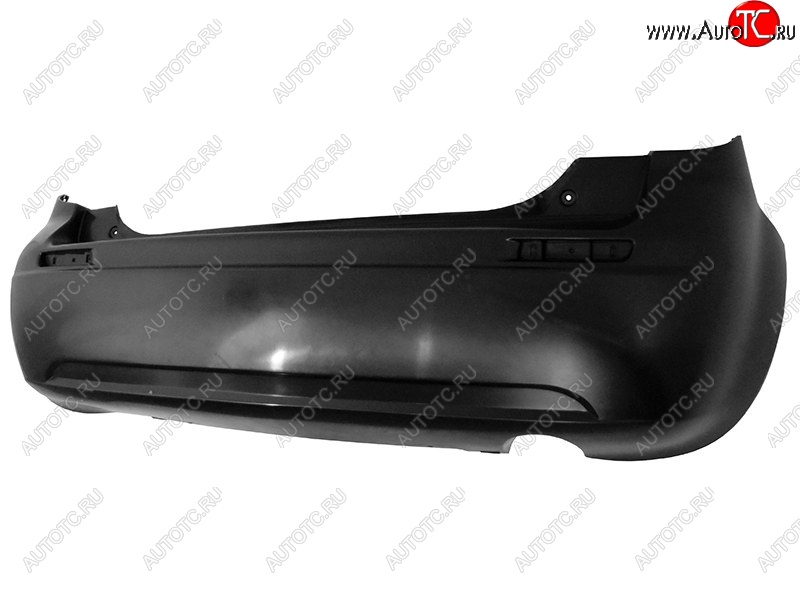 4 599 р. Задний бампер HBK SAT  Suzuki SX4  YA21S,YB21S (2006-2011) дорестайлинг, хэтчбэк (Неокрашенный)  с доставкой в г. Чебоксары