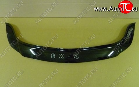 999 р. Дефлектор капота Russtal Suzuki SX4 GYA,GYB  рестайлинг, хэтчбэк (2010-2016)  с доставкой в г. Чебоксары
