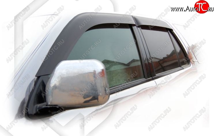 2 199 р. Дефлектора окон (RZN180, RZN185, VZN180, VZN185, VZN180, VZN185) CA-Plastiс Toyota 4Runner N180 рестайлинг (2000-2002) (Classic полупрозрачный)  с доставкой в г. Чебоксары