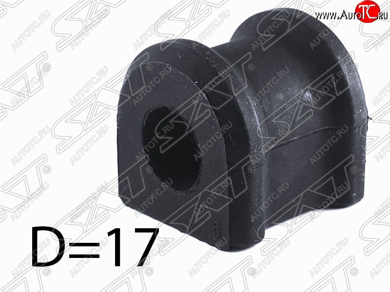 188 р. Резиновая втулка заднего стабилизатора (D=17) SAT Toyota Corolla Fielder E120 универсал дорестайлинг (2000-2002)  с доставкой в г. Чебоксары
