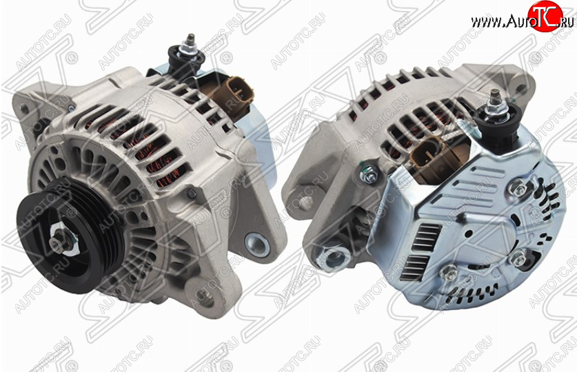 8 649 р. Генератор SAT (NZE14#, 12NZFE, 12V 80A)  Toyota Auris  E150 - Yaris ( XP90,  XP130)  с доставкой в г. Чебоксары