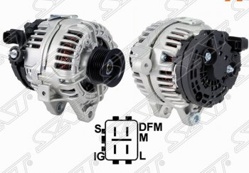 Генератор SAT (12V 100A 2.0/2.4/1AZFSE/2AZFSE) Toyota Avensis ( T220 седан,  T250 седан,  T250 универсал) (2000-2008) рестайлинг, дорестайлинг