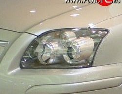 Прозрачная защита передних фар Novline Toyota Avensis  T250 седан (2003-2006) дорестайлинг