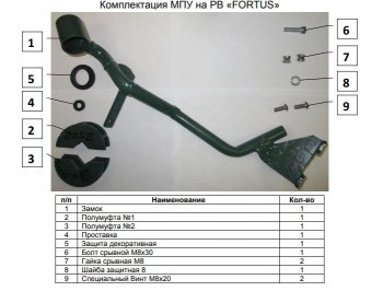 8 749 р. Замок рулевого вала FORTUS (бесштыревой) Toyota C-HR NGX10, ZGX10 рестайлинг (2019-2025)  с доставкой в г. Чебоксары. Увеличить фотографию 3