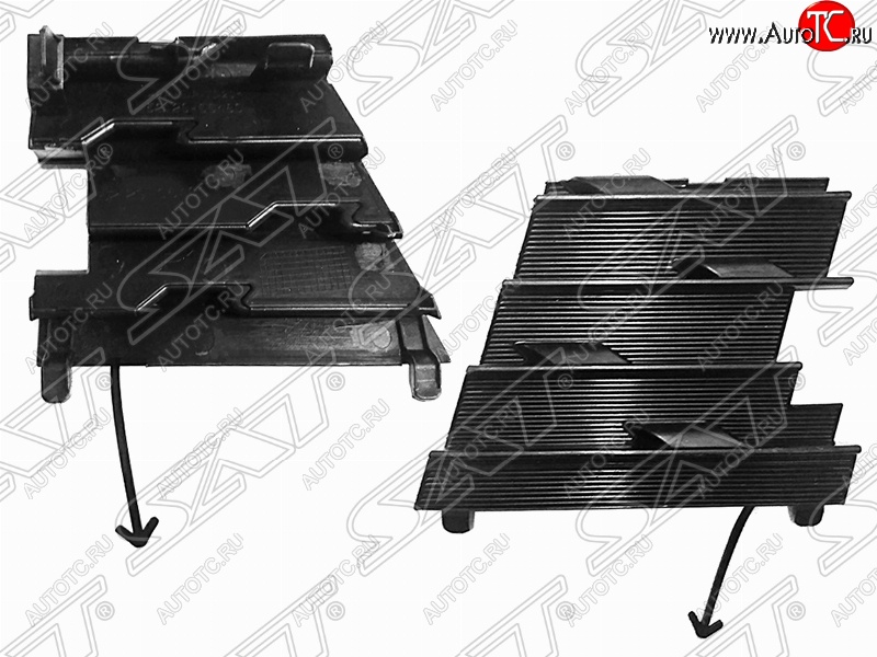 1 149 р. Заглушка буксировочной проушины в передний бампер SAT  Toyota Camry  XV55 (2017-2018) 2-ой рестайлинг (Неокрашенная)  с доставкой в г. Чебоксары