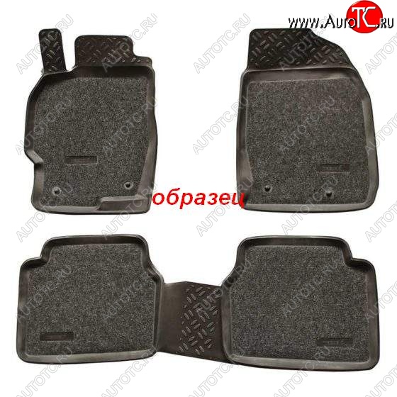3 499 р. Коврики в салон Aileron SOFT Toyota Camry XV70 дорестайлинг (2017-2021)  с доставкой в г. Чебоксары