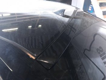 2 799 р. Козырек заднего лобового стекла АВТОКРАТ  Toyota Camry ( XV50,  XV55) (2011-2018) дорестайлинг, 1-ый рестайлинг, 2-ой рестайлинг (Неокрашенный)  с доставкой в г. Чебоксары. Увеличить фотографию 4