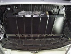 4 699 р. Защита картера двигателя (рестайлинг) (2.5/2.7, АКПП) ECO Toyota Highlander XU50 дорестайлинг (2013-2017)  с доставкой в г. Чебоксары. Увеличить фотографию 2