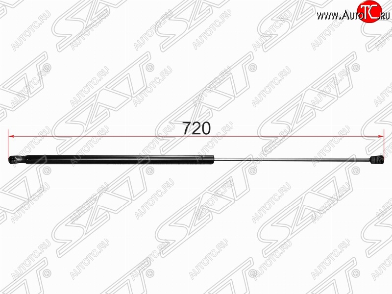 699 р. Газовый упор капота SAT  Toyota Camry  XV40 (2009-2011) рестайлинг  с доставкой в г. Чебоксары