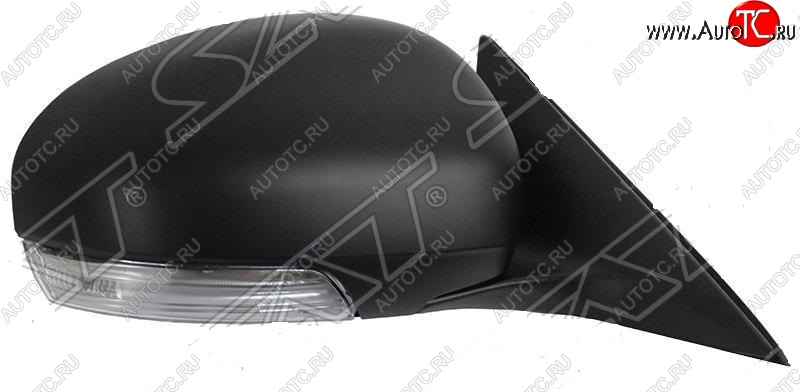 6 499 р. Боковое правое зеркало заднего вида (обогрев,поворотник) SAT  Toyota Camry  XV40 (2009-2011) рестайлинг (Неокрашенное)  с доставкой в г. Чебоксары