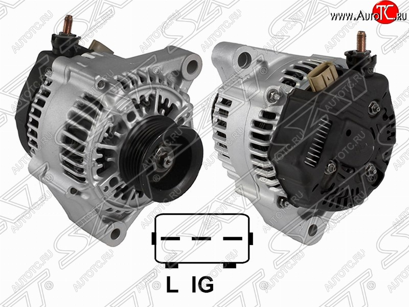 11 949 р. Генератор (1JZGE) SAT  Toyota Chaser - Mark 2 ( X90,  X100)  с доставкой в г. Чебоксары