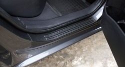2 449 р. Накладки на порожки автомобиля RA  Toyota Corolla  E180 (2013-2019) дорестайлинг, рестайлинг  с доставкой в г. Чебоксары. Увеличить фотографию 3