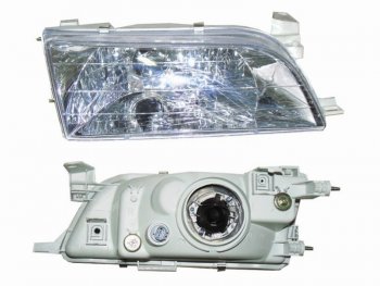 Правая фара SAT (хрусталь) Toyota Corolla E110 хэтчбек 5 дв. рестайлинг (2000-2002)