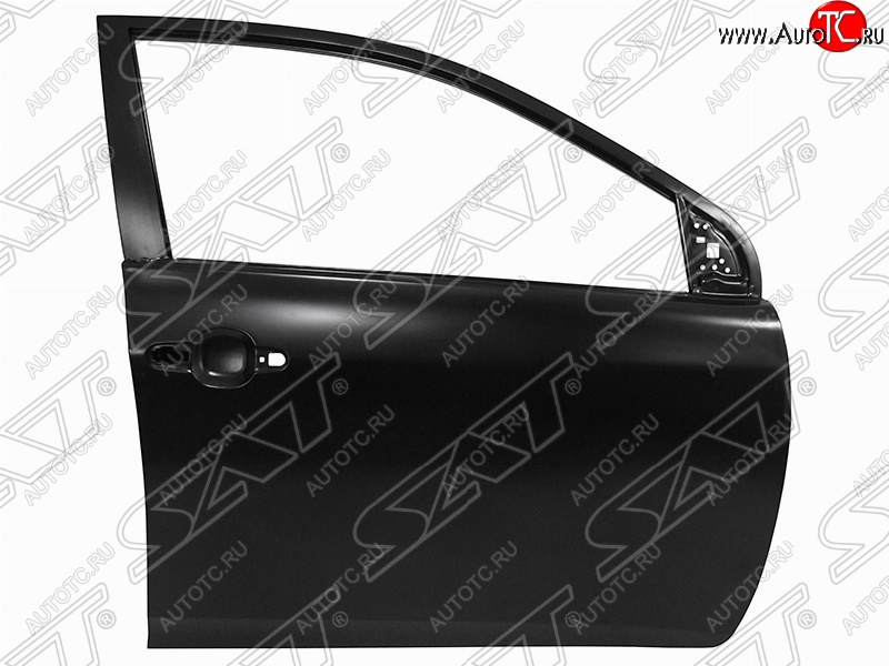 11 599 р. Правая дверь передняя SAT Toyota Corolla E150 седан рестайлинг (2009-2013) (Неокрашенная)  с доставкой в г. Чебоксары